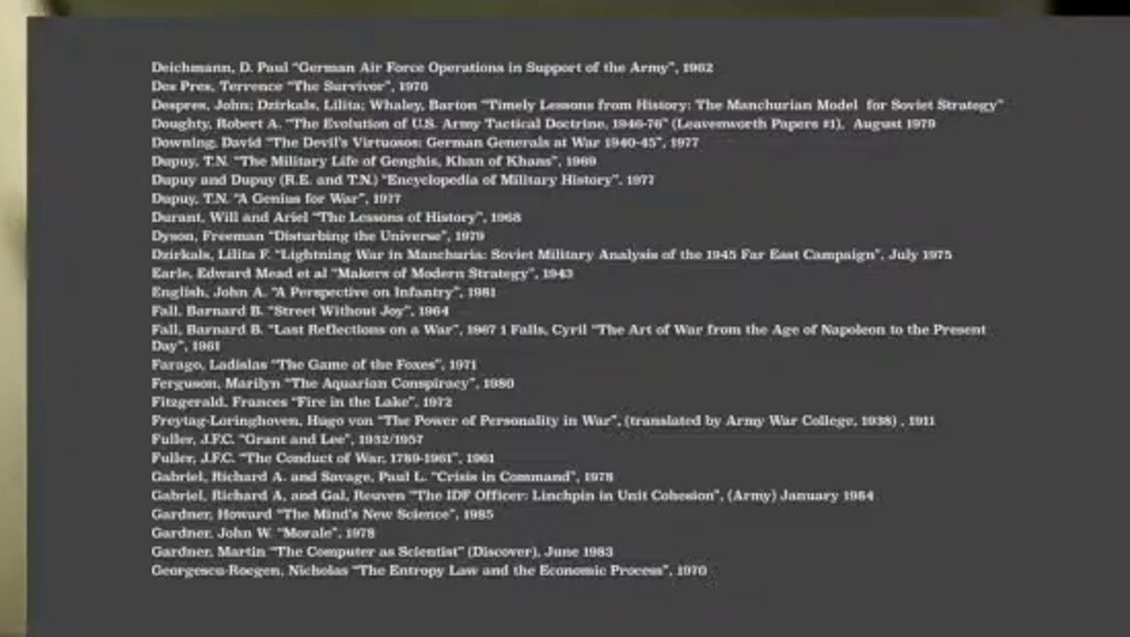 Recording bibliography inset 3 at 175 seconds